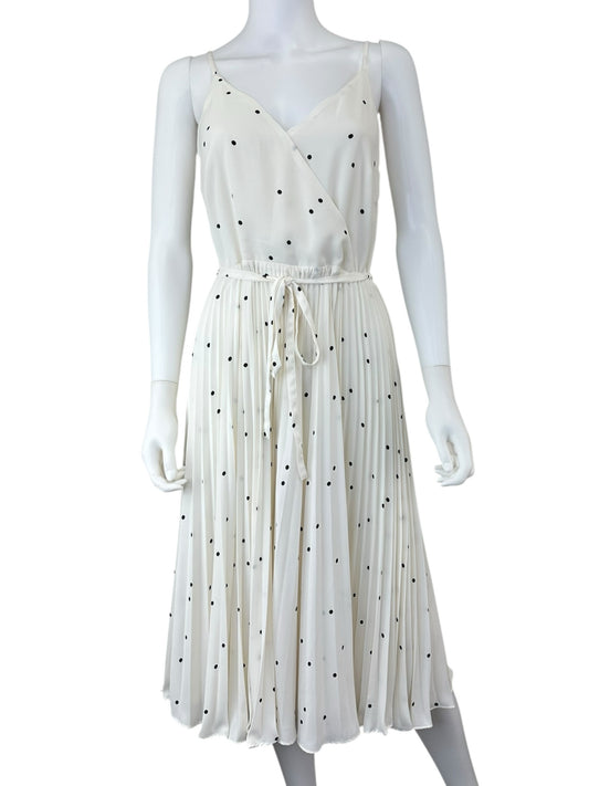 LOFT White Polka Dot Sundress Size 0