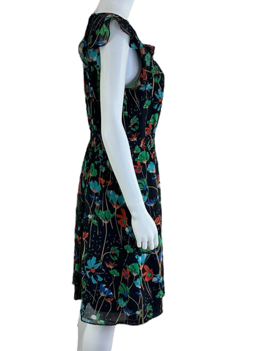 Hi there by Karen Walker Navy Casual Dress Size 6