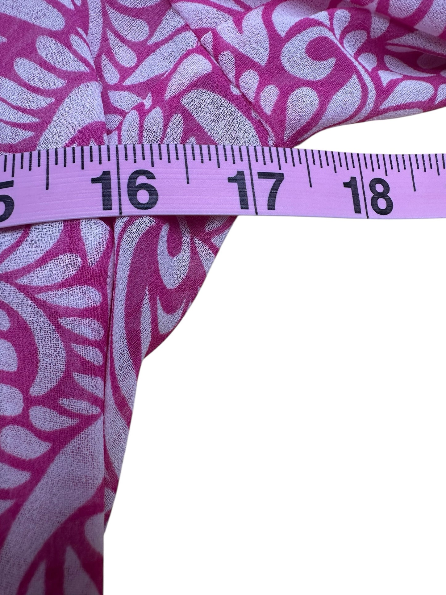 Boden Light Pink Paisley Blouse Size 2