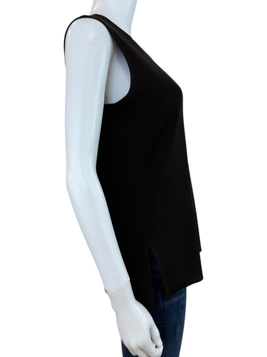 Misook Brown Knit Shell Size S