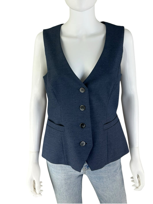 ANTONIO MELANI Blue Vest Size 10
