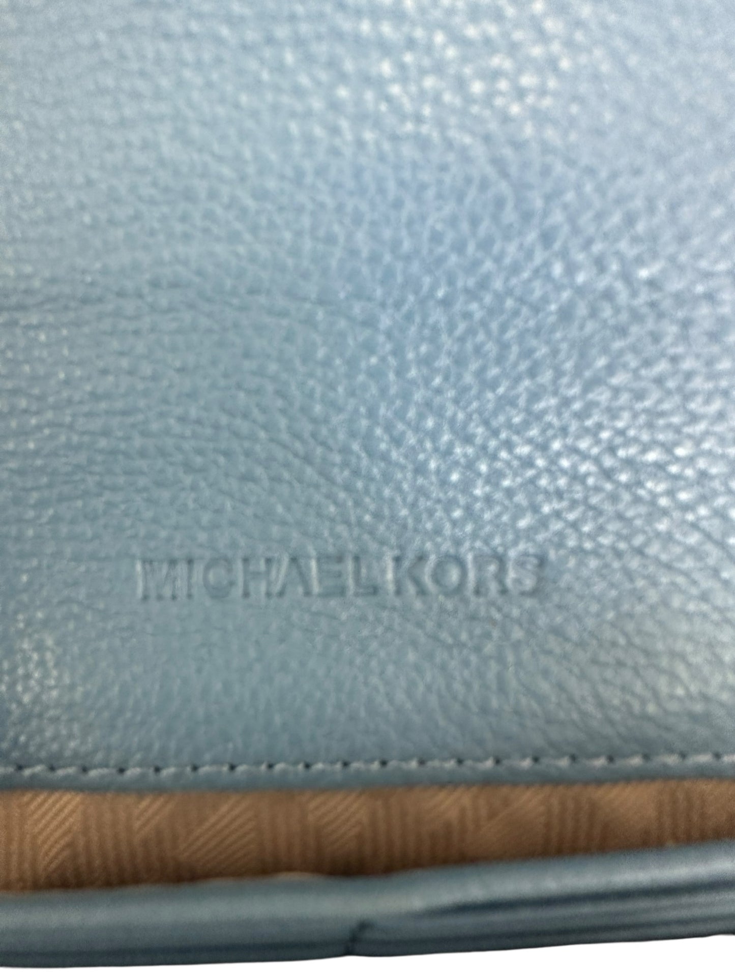 michael kors Blue Leather Wallet