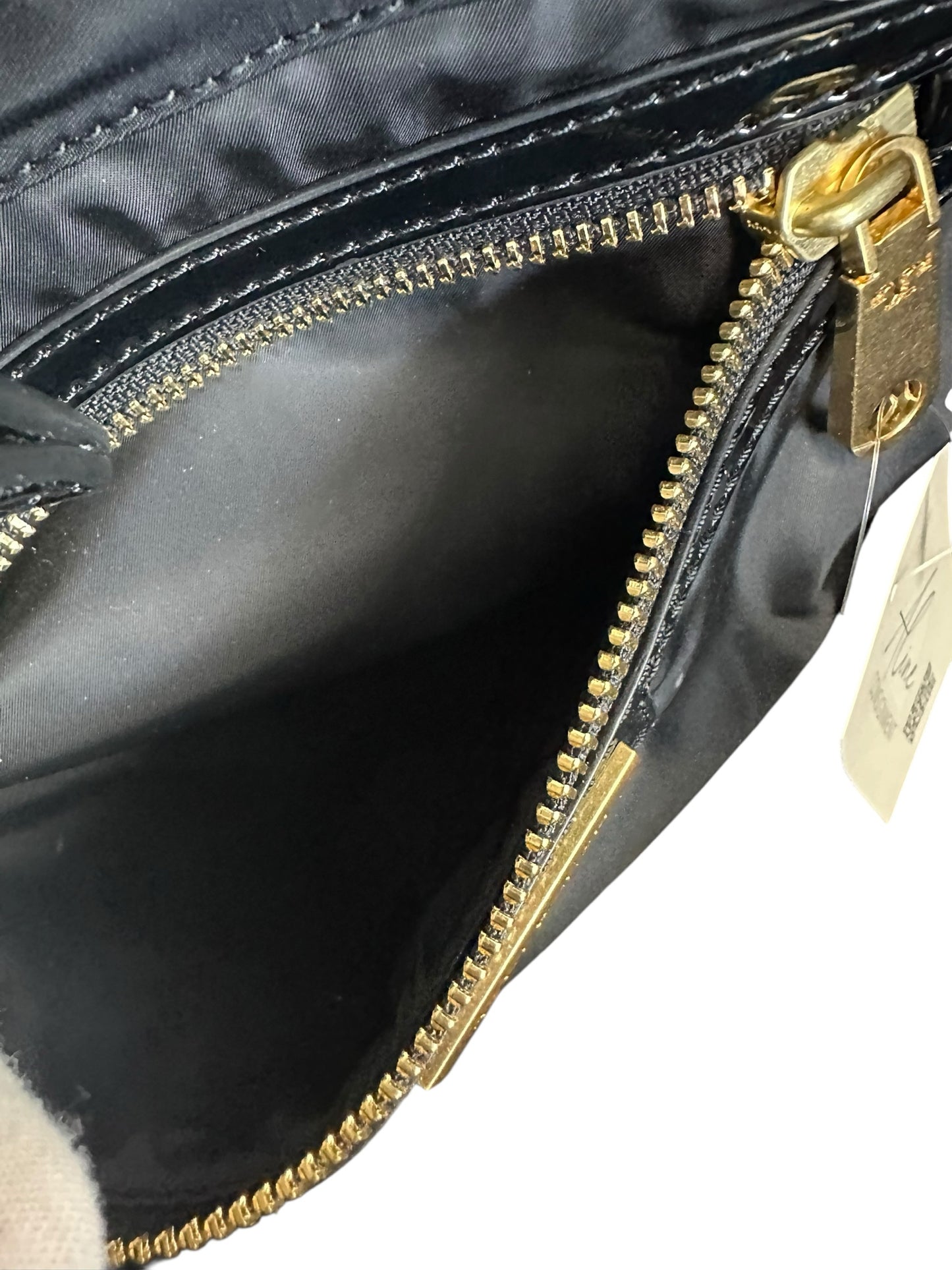Tory Burch Black 'mini ella patent tote bag' Designer Handbag