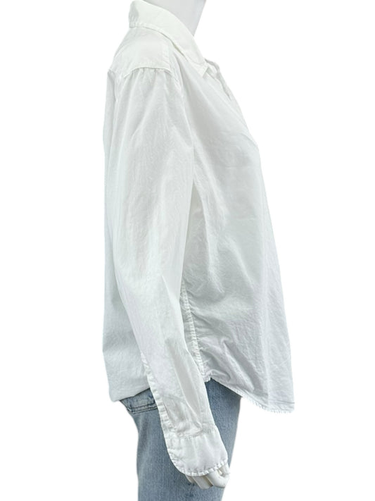 Frank & Eileen White Button-Down Shirt Size M