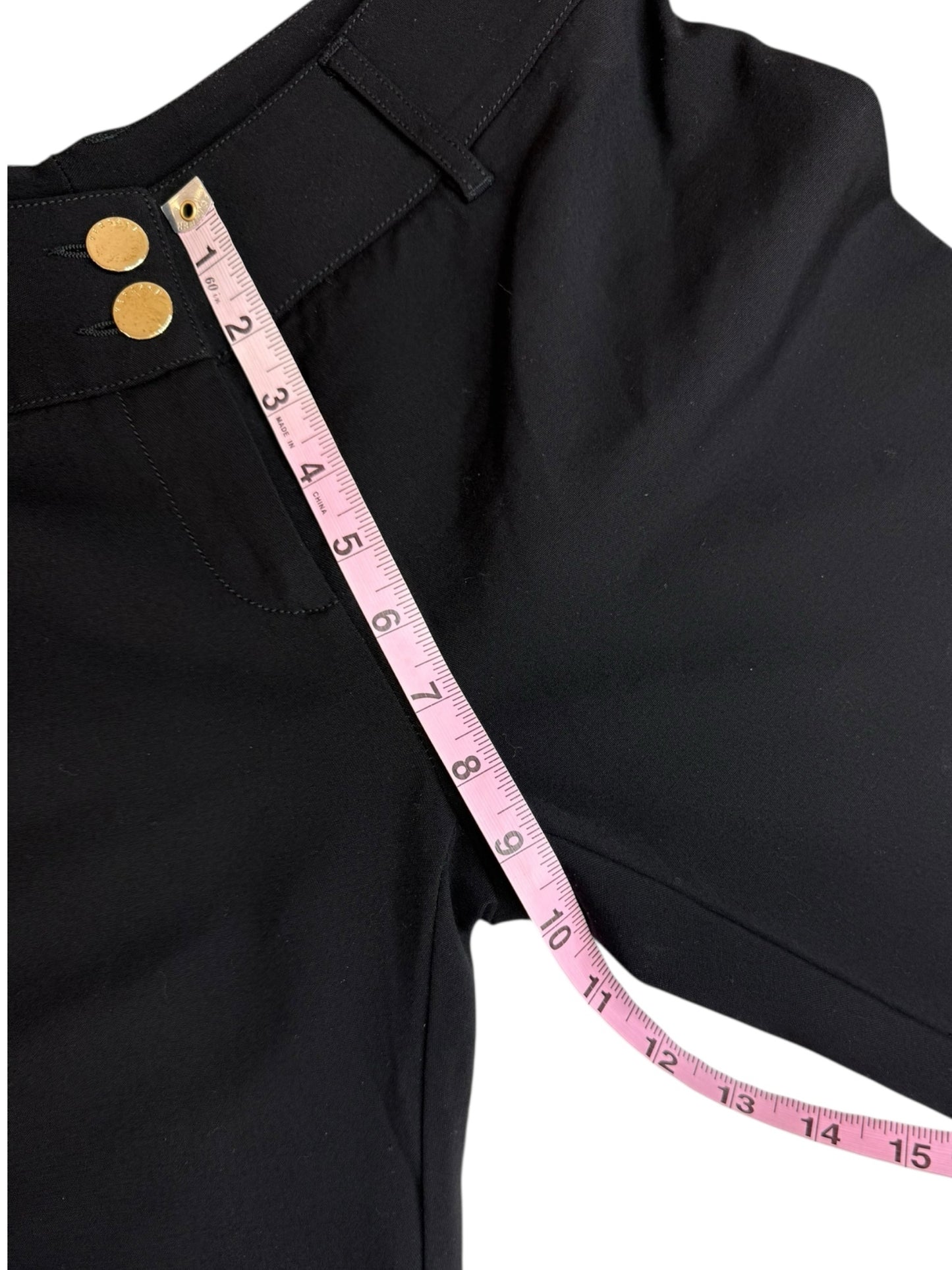 VERSACE Black Wool Trousers Size 40