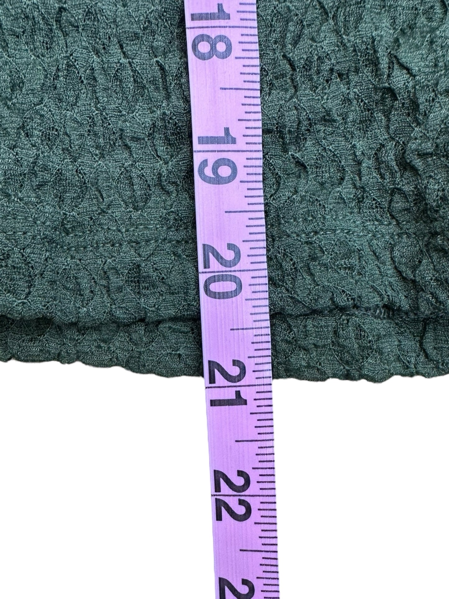 FRAME Dark Green Knit Top Size XL