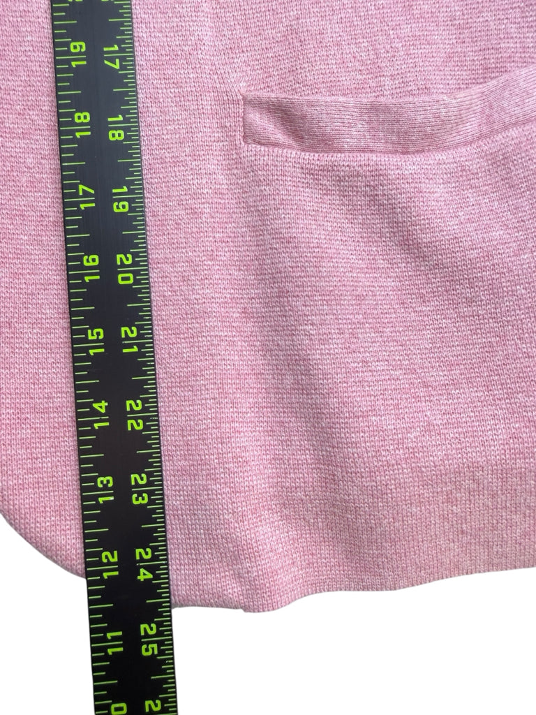 J. Crew Pink 100% Cotton Schoolboy Sweater Blazer Size S
