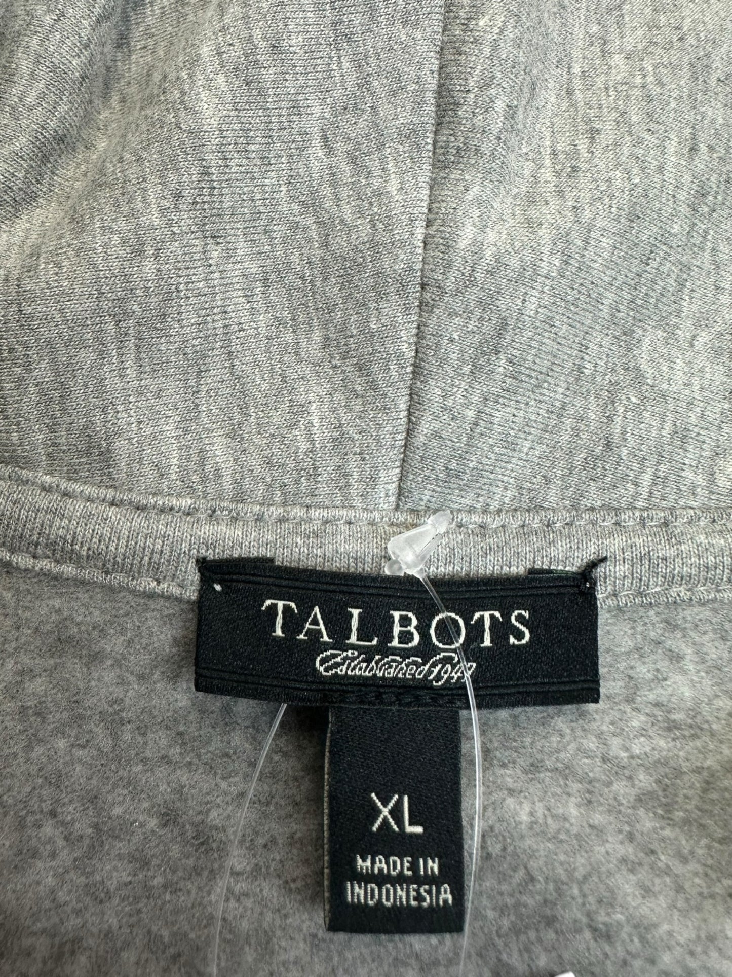 Talbots Gray Knit Top Size XL