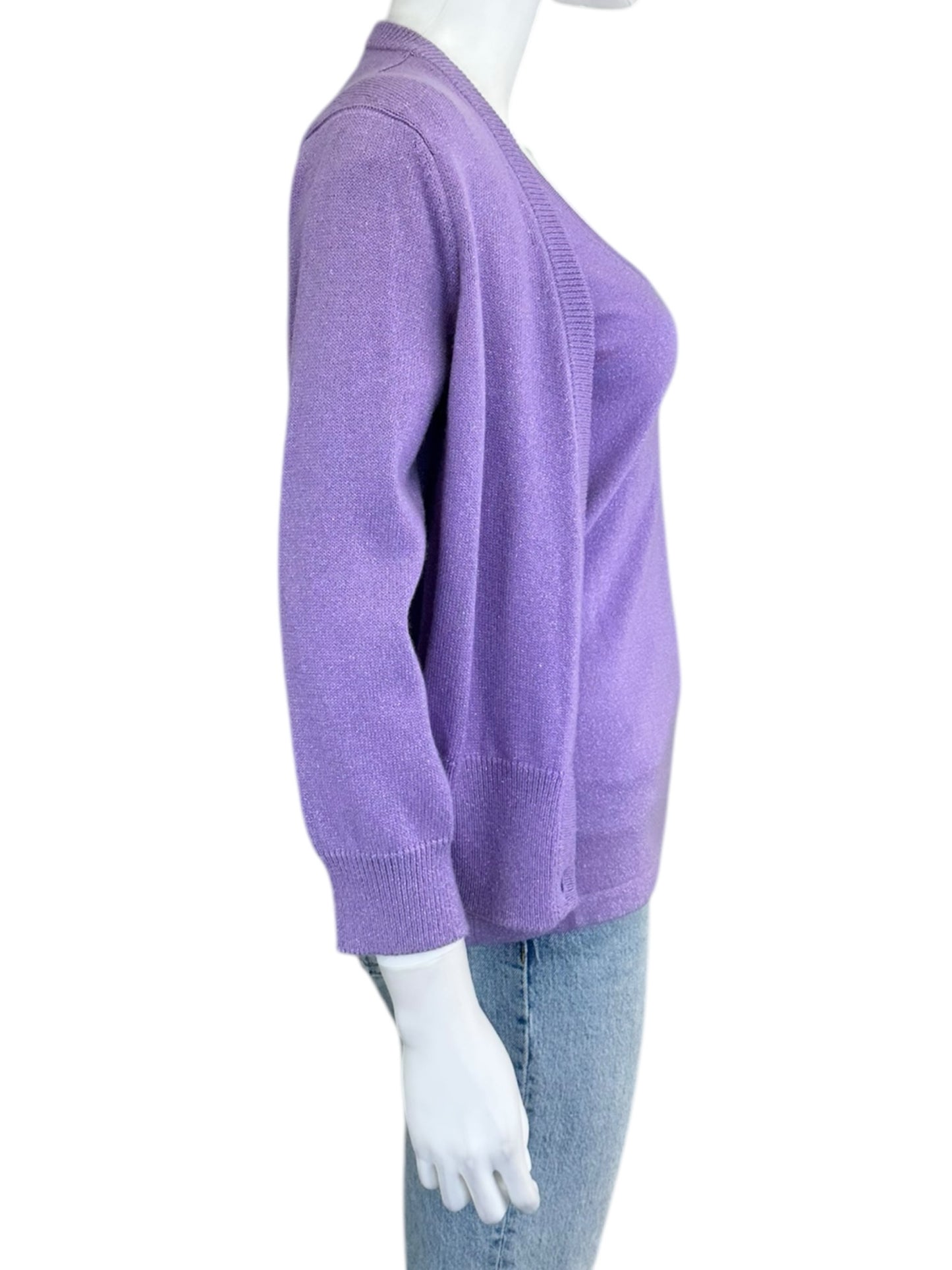michael kors Cashmere Blend Purple 2 PC Knit Set Size M