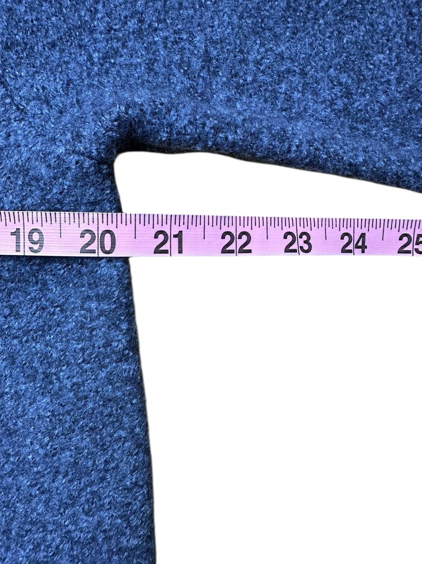 EILEEN FISHER Blue 100% Wool Jacket Size S