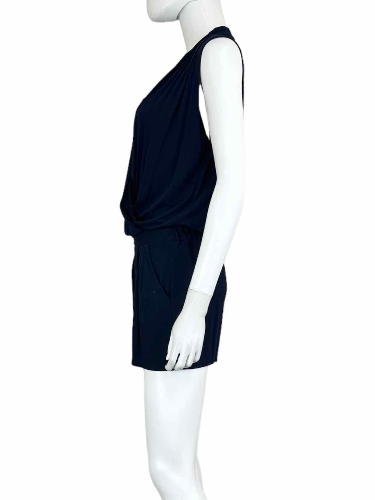 TRINA TURK Navy Knit Romper Size XS