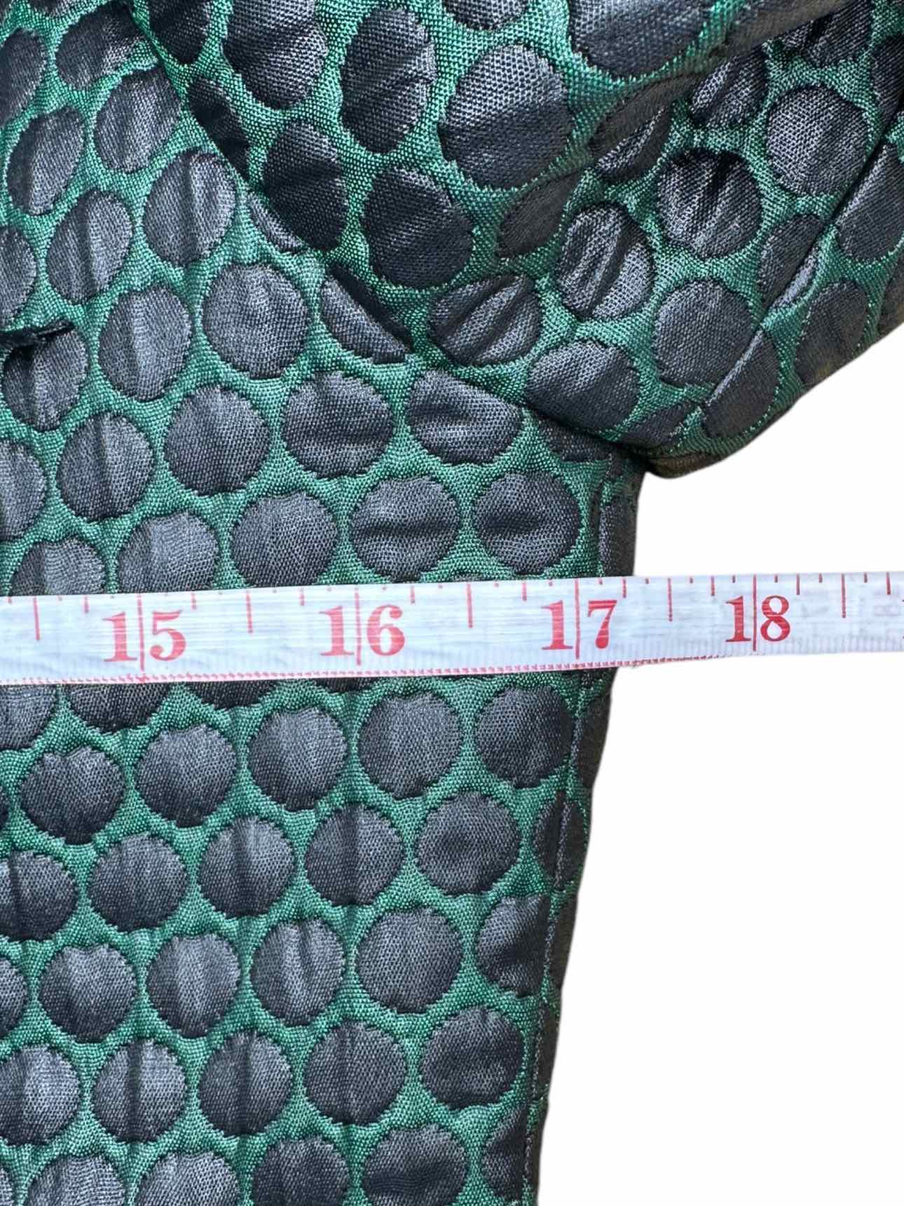 CARLISLE NWT Green Polka Dot Dress Jacket Size 10