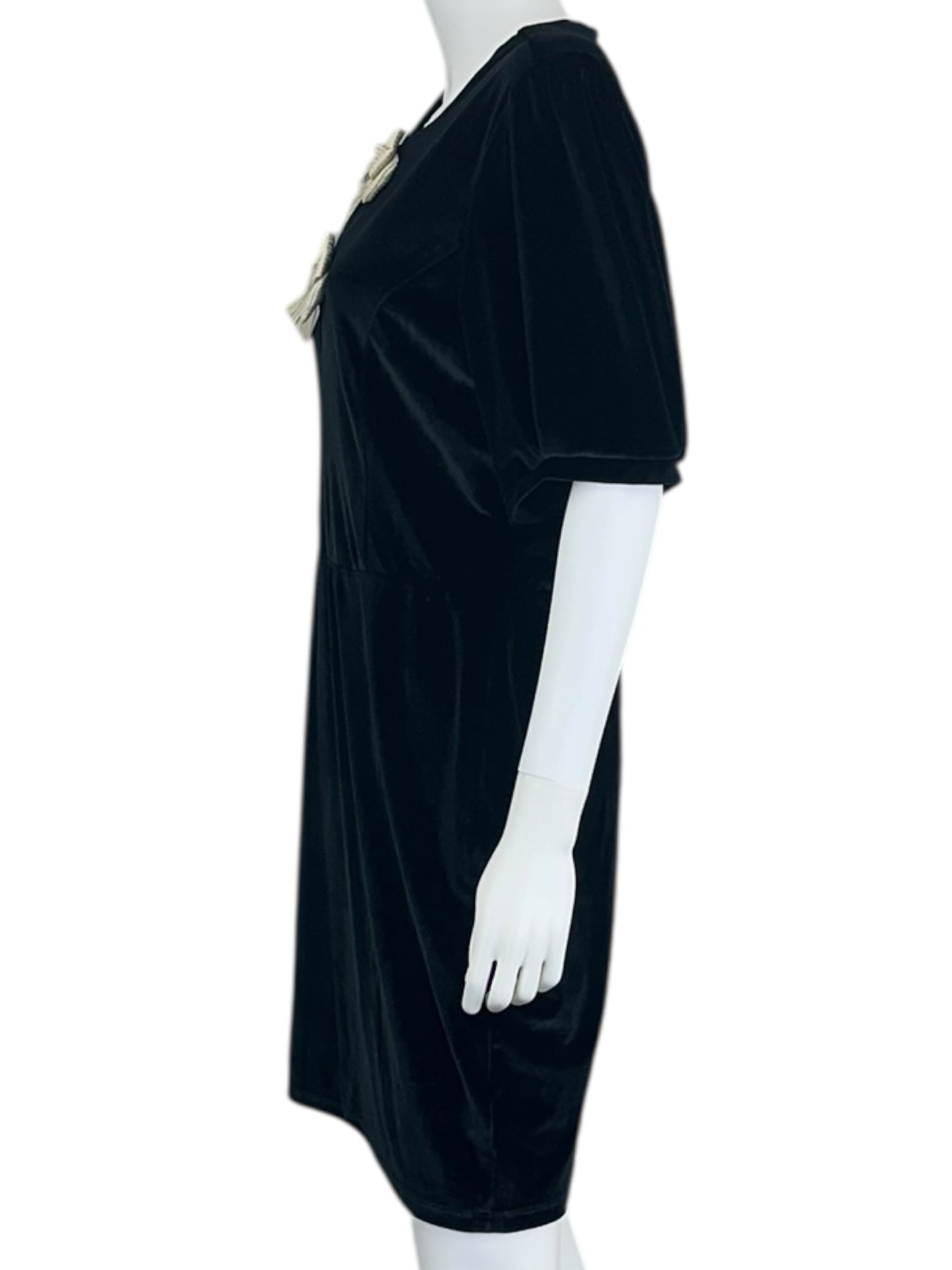 heartloom NWT Black Velvet Davila Cocktail Dress Size L