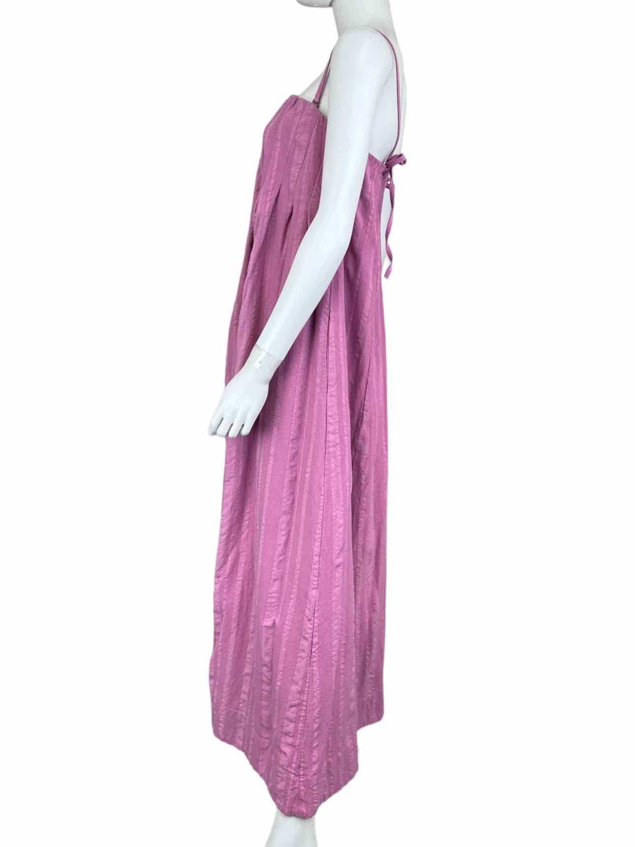 Free People Pink Maxi Dress with Spaghetti Straps Size S