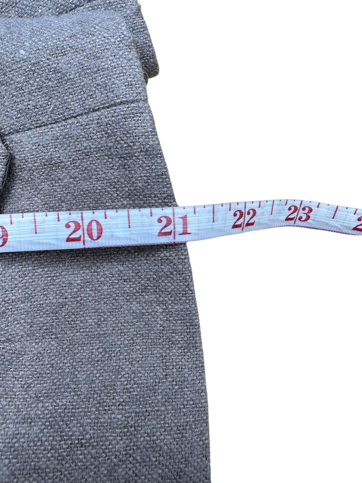 Spanner Cropped Beige Button Up Collard Coat Size 4