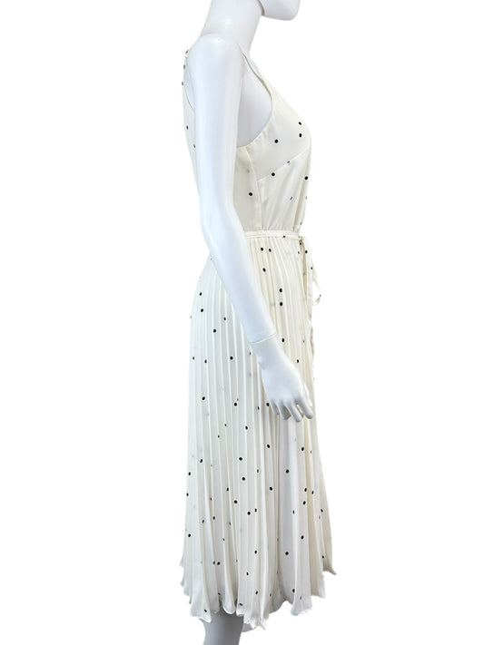 LOFT White Polka Dot Sundress Size 0