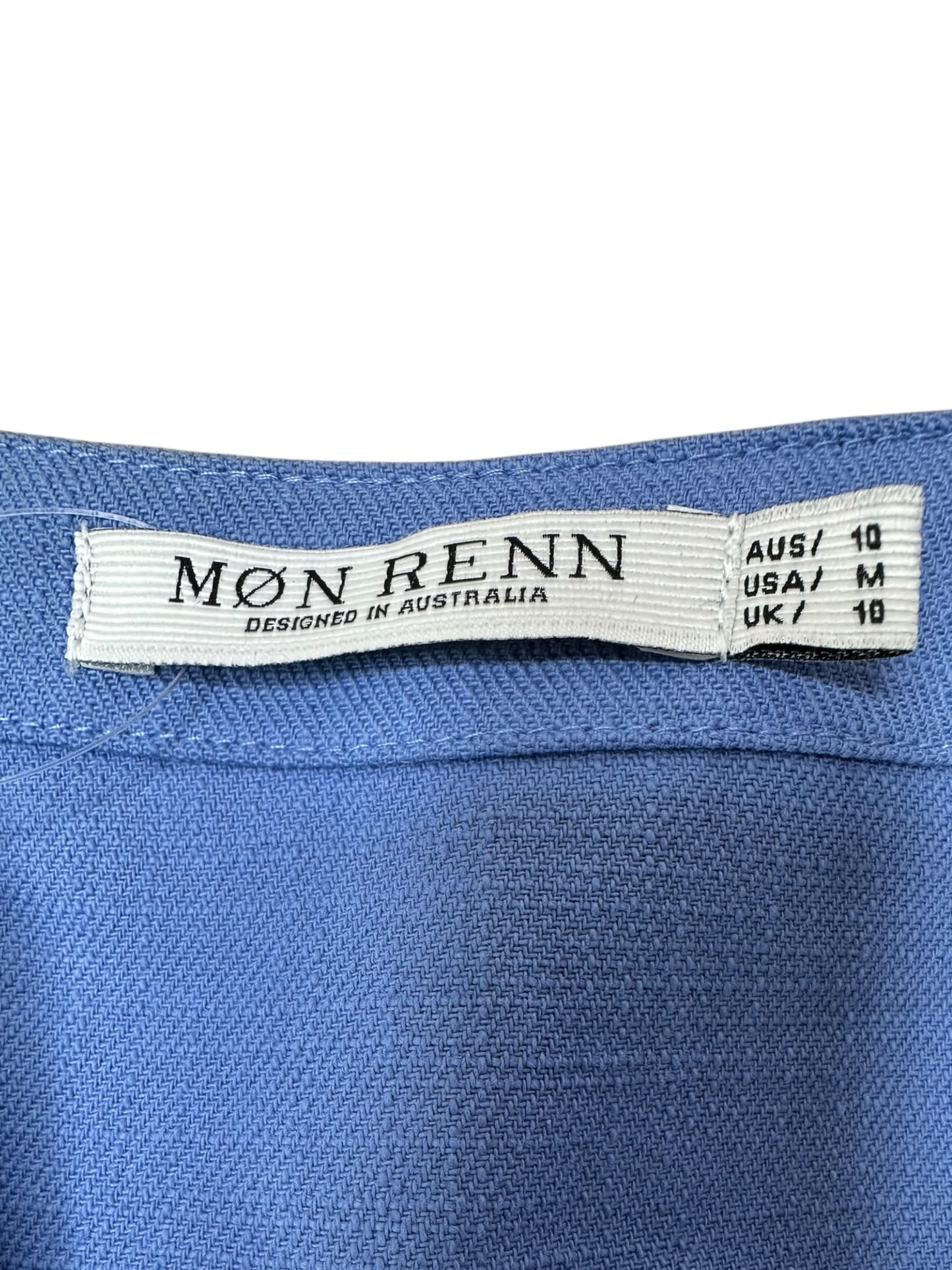 MON RENN Blue Maxi Dress Size M