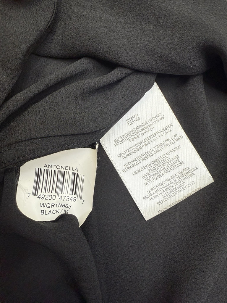 BCBGMAXAZRIA Black Antonella Sleeveless Top Size M