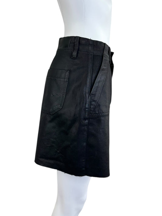 PAIGE Black Mini Skirt Size 26