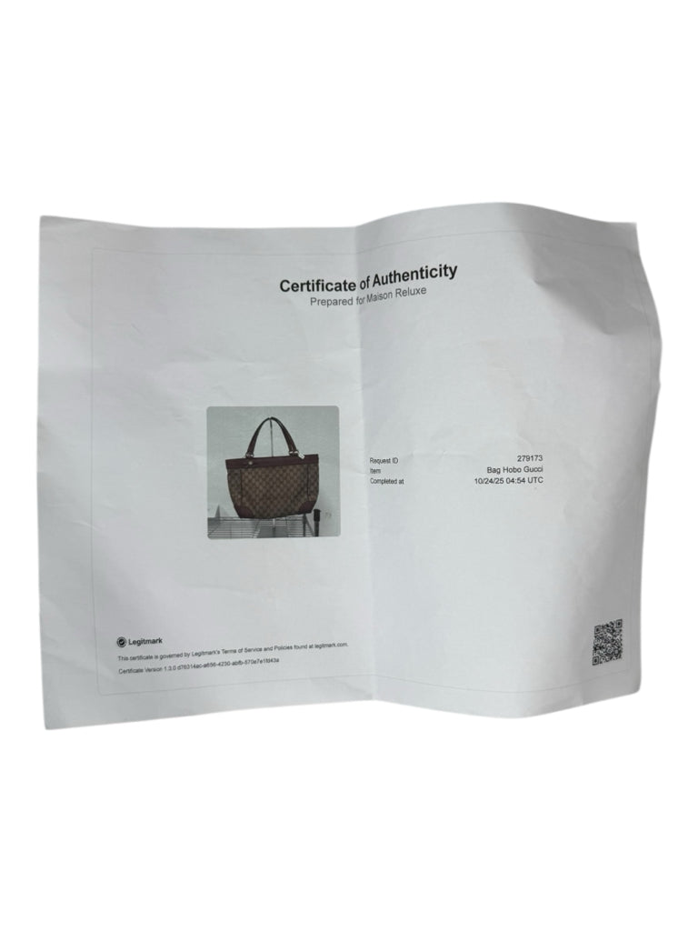 Gucci GG Canvas Mayfair Tote Handbag