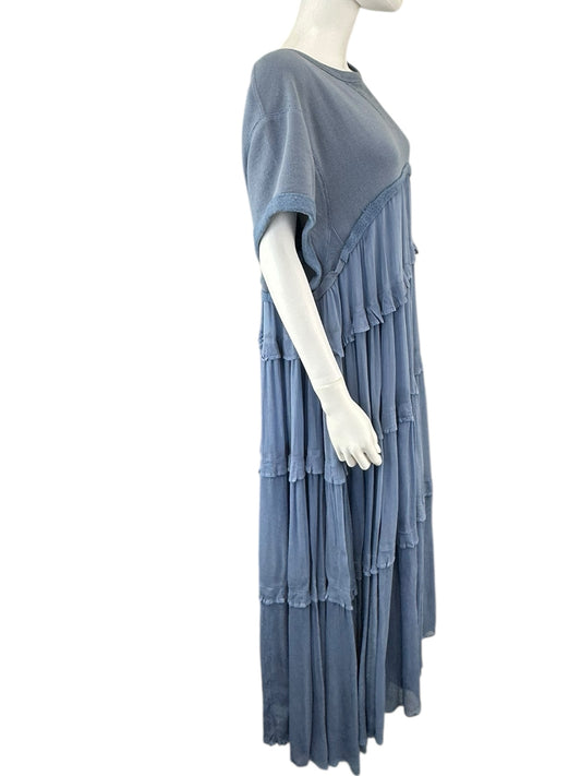 Free People Blue Stacy Maxi Dress Size XS