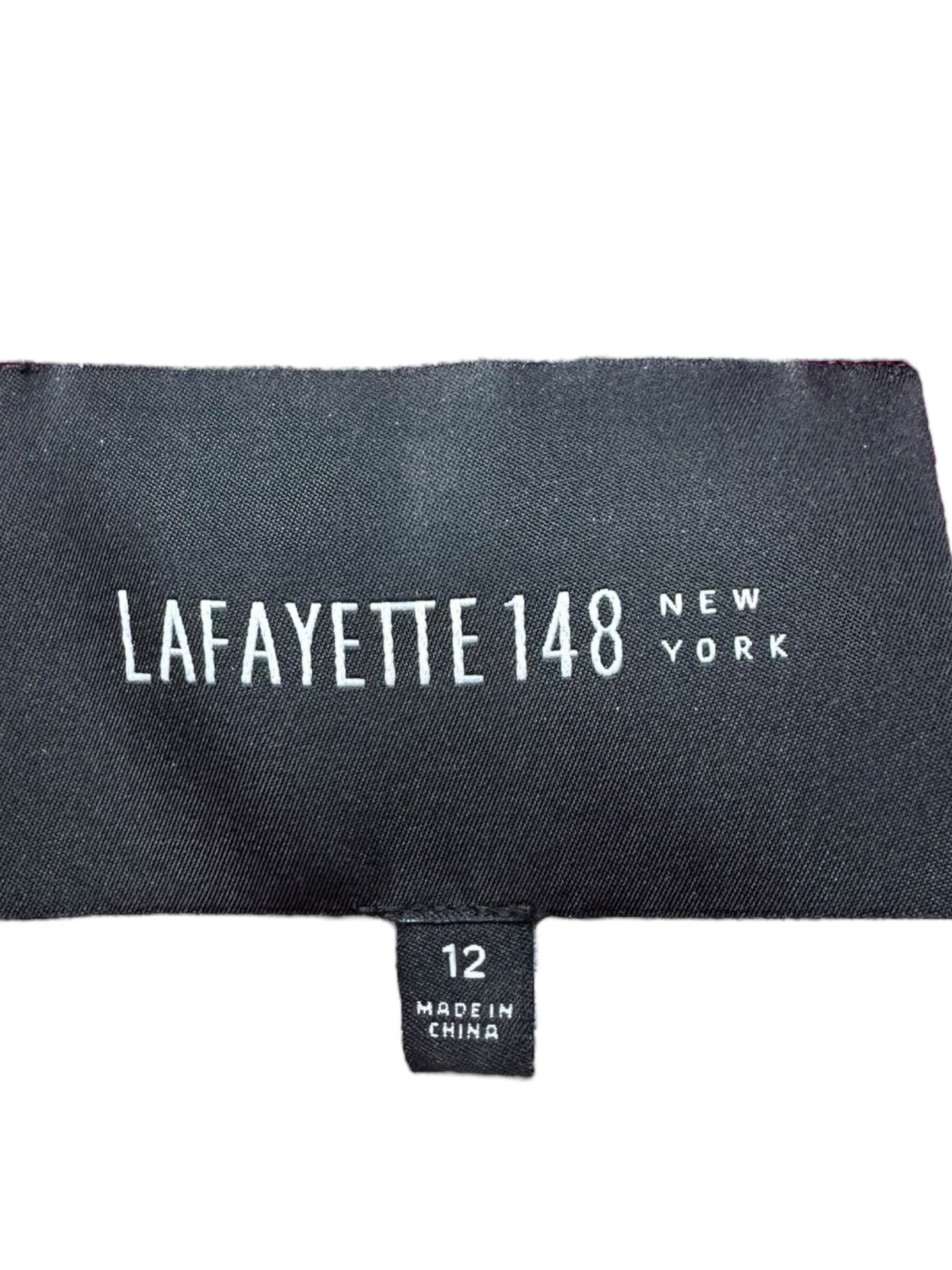 LAFAYETTE 148 NEW YORK Amanda Peplum Neoprene Jacket Size 12