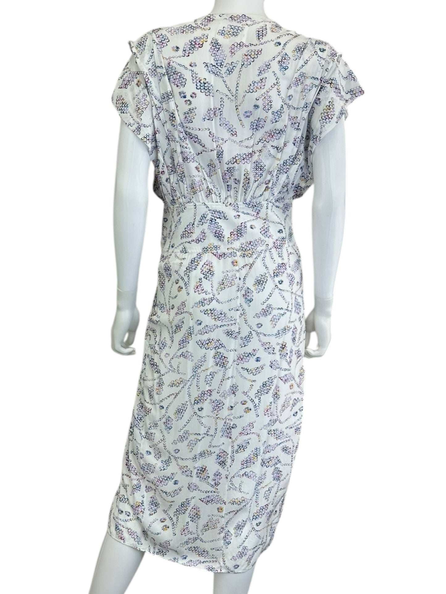 Isabel Etoile Marant White Casual Dress Size M