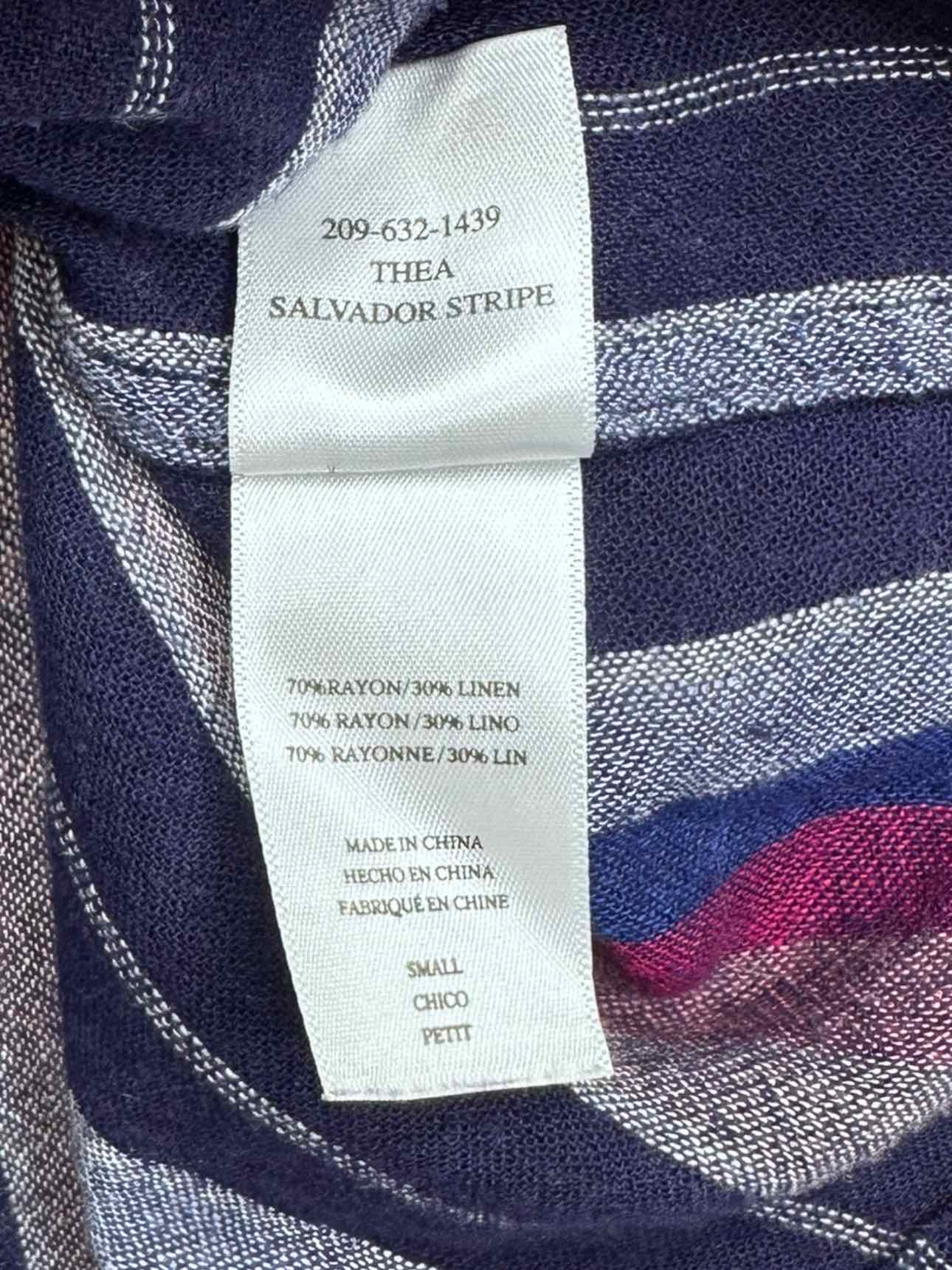 Rails THEA Navy Striped Top Size XS