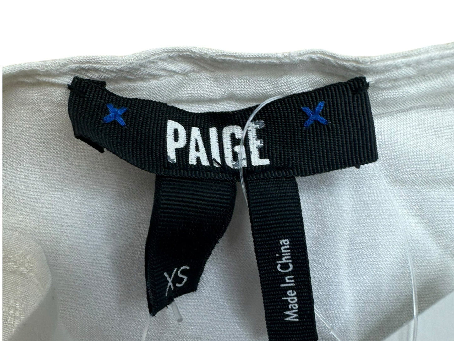 PAIGE White Mini Dress Size XS