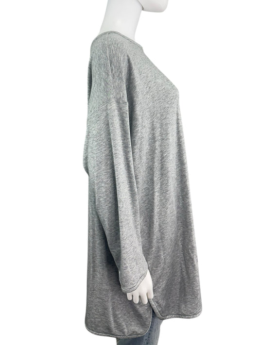 EILEEN FISHER Gray Knit Tunic Size XL