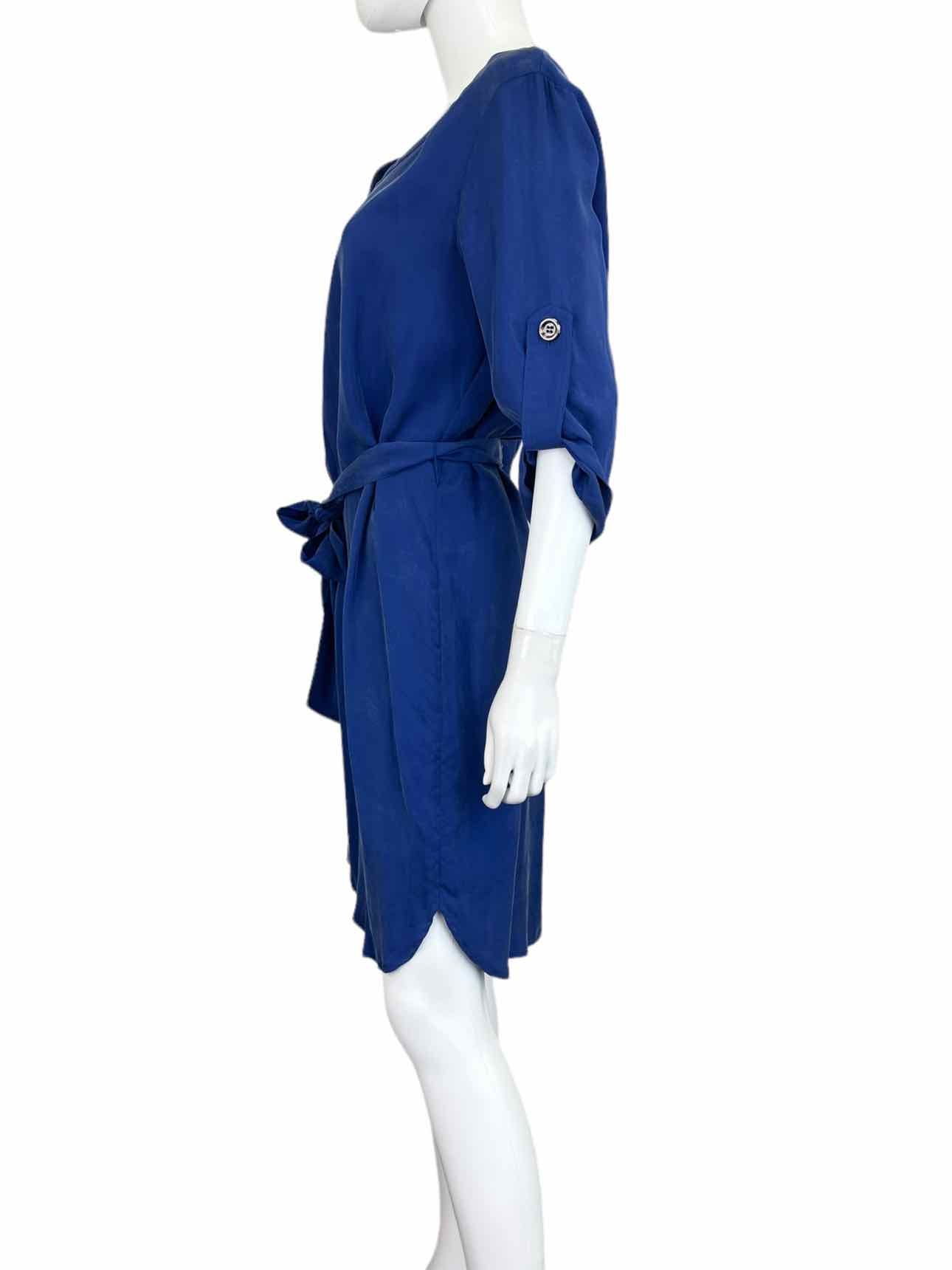 Iris Setlakwe Blue Shift Dress Size 8