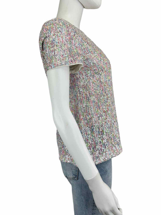 CeCe NWT Sequin Blouse Size 4