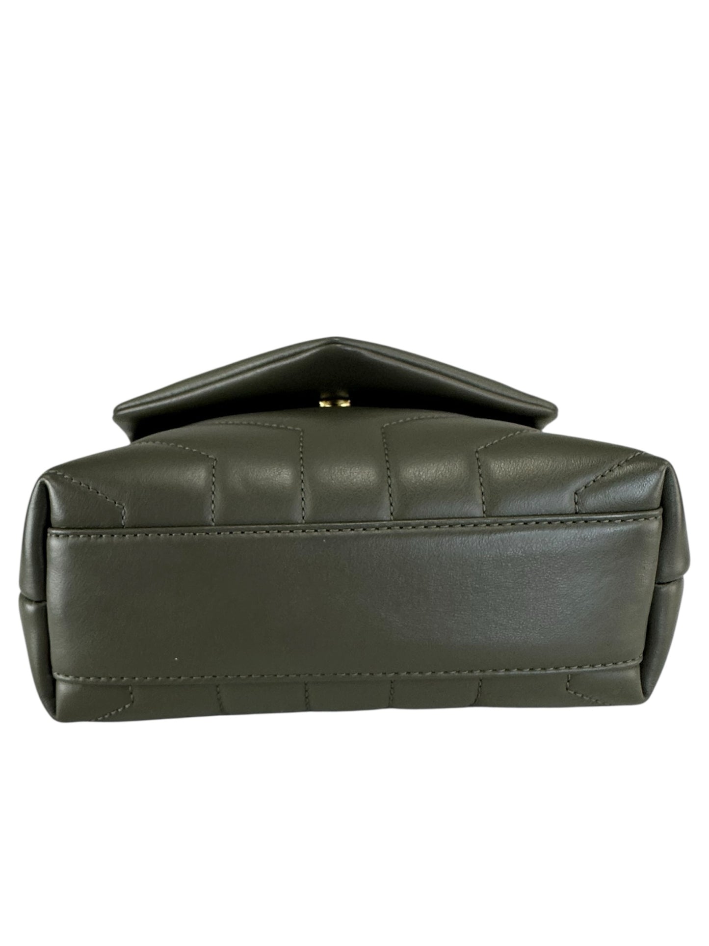 YVES SAINT LAURENT Lou Lou Grey Designer Handbag