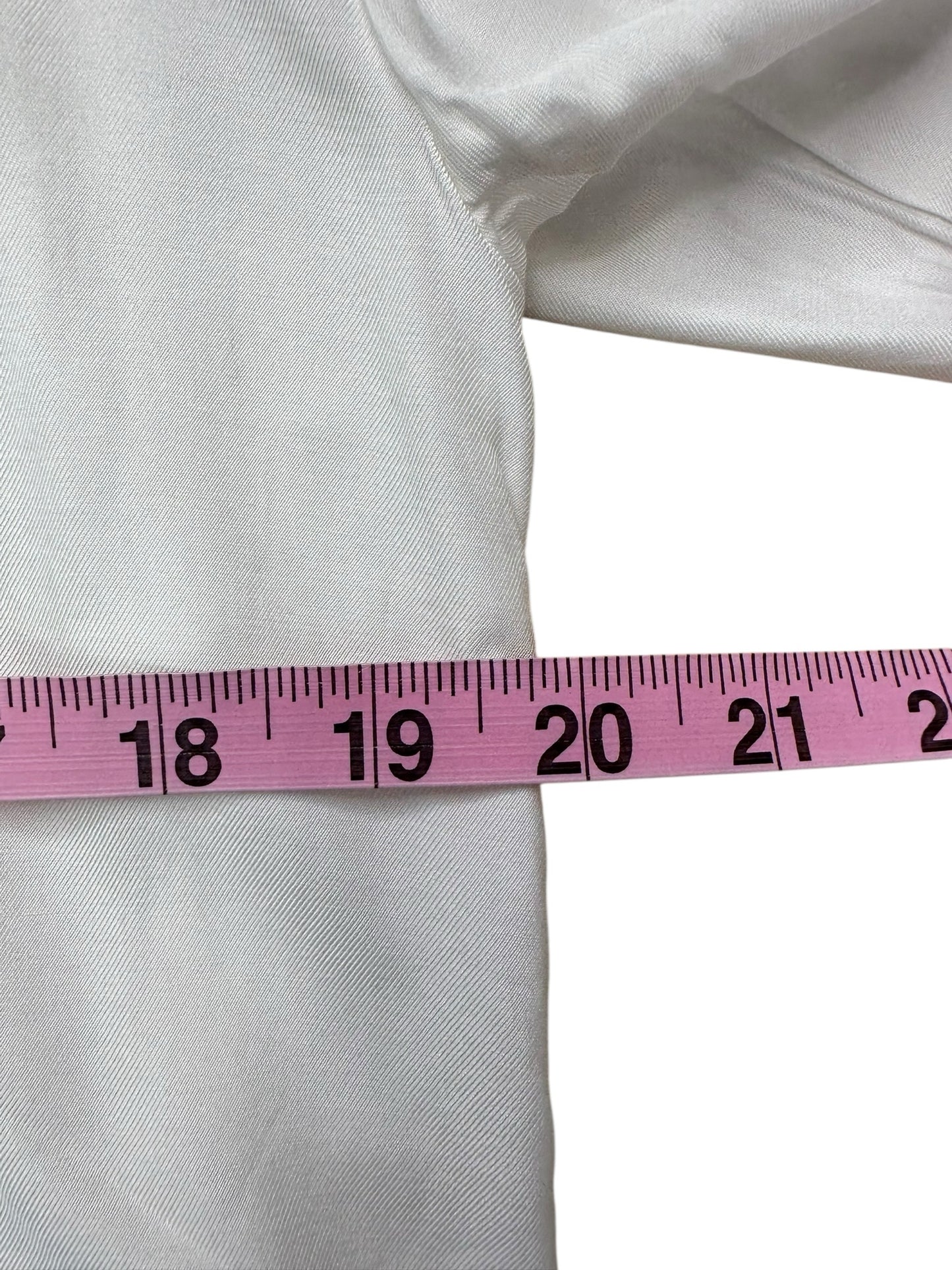 EQUIPMENT White Notched Collar Blazer Size 4