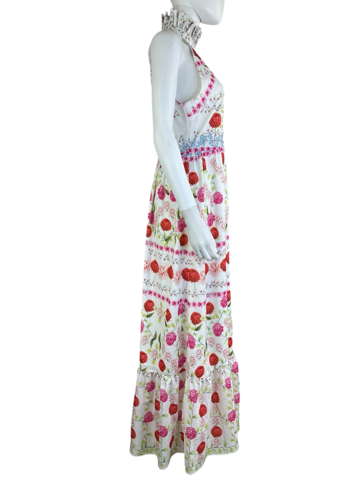 BEULA White Floral Sundress Size M