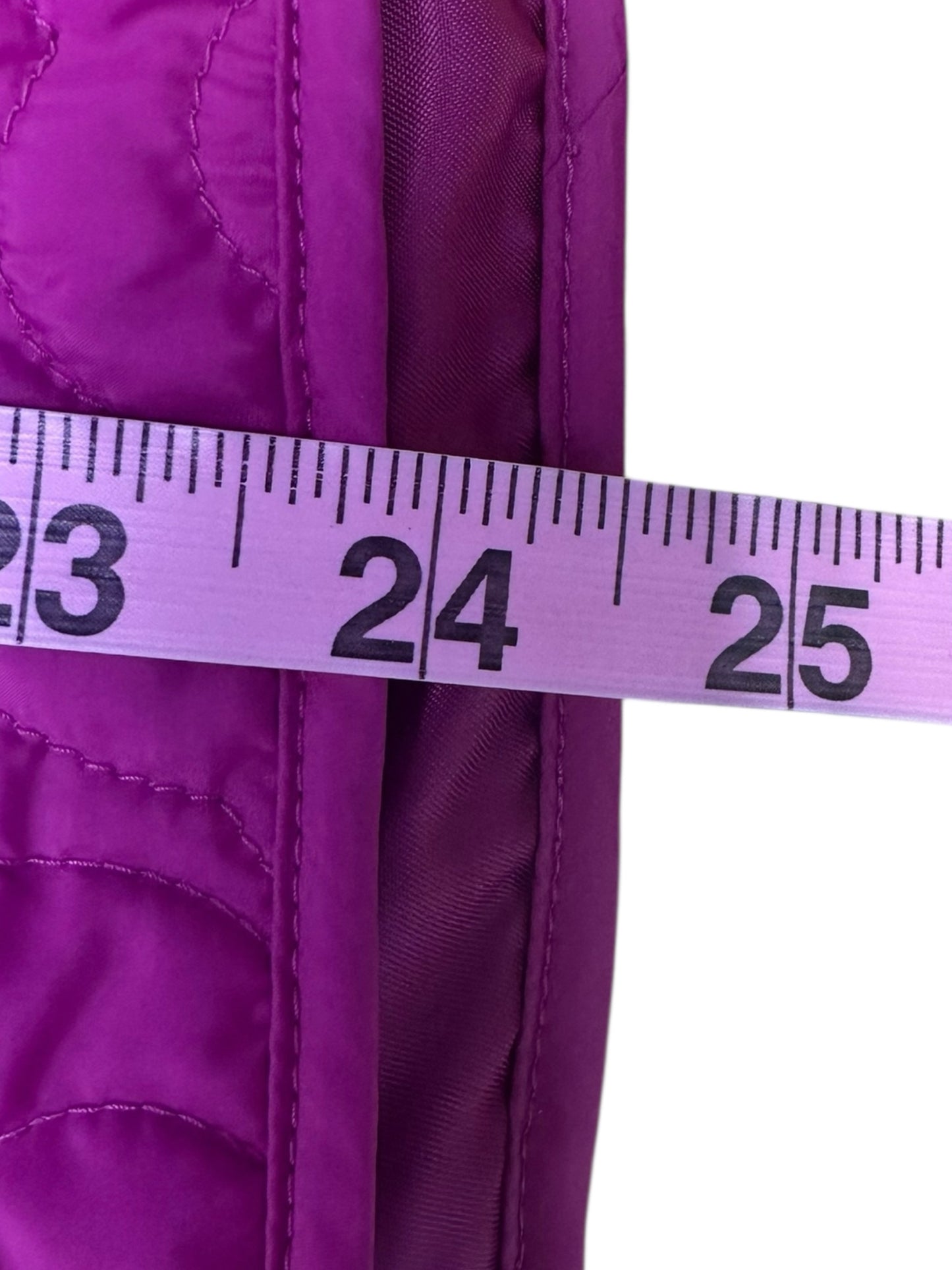 Talbots Purple Quilted Puffer Jacket Size SP