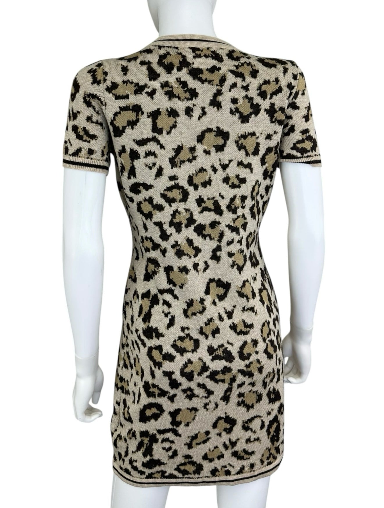 heartloom Leopard Print Vivette Sweater Dress Size XS