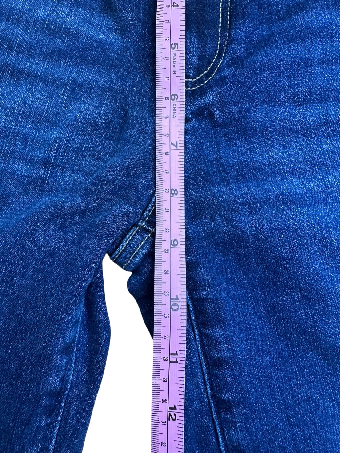 PAIGE Blue Skyline Skinny Crop Jeans Size 28