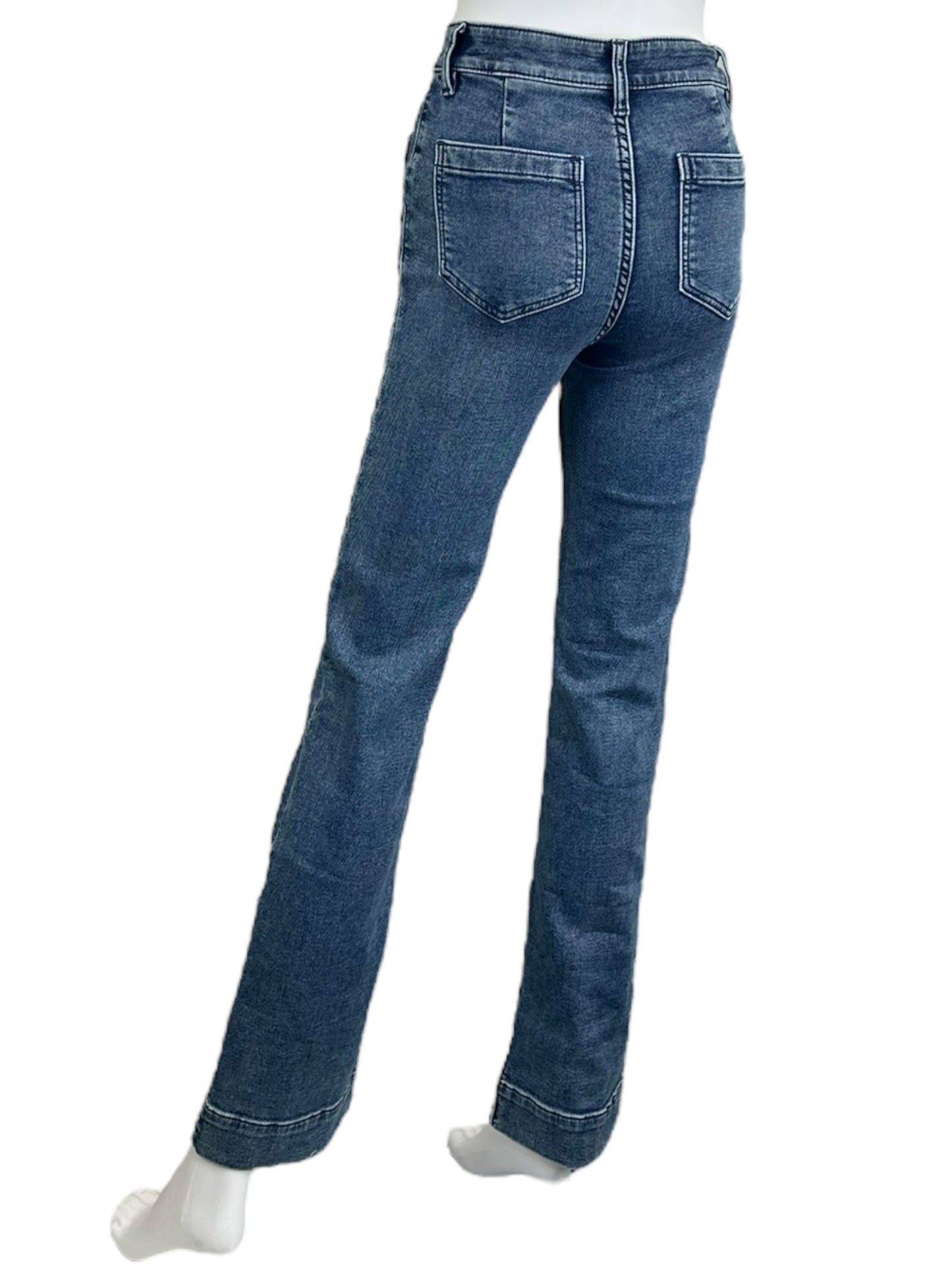 FAHERTY NWT Stretch Terry Patch Pocket Jeans Size 24