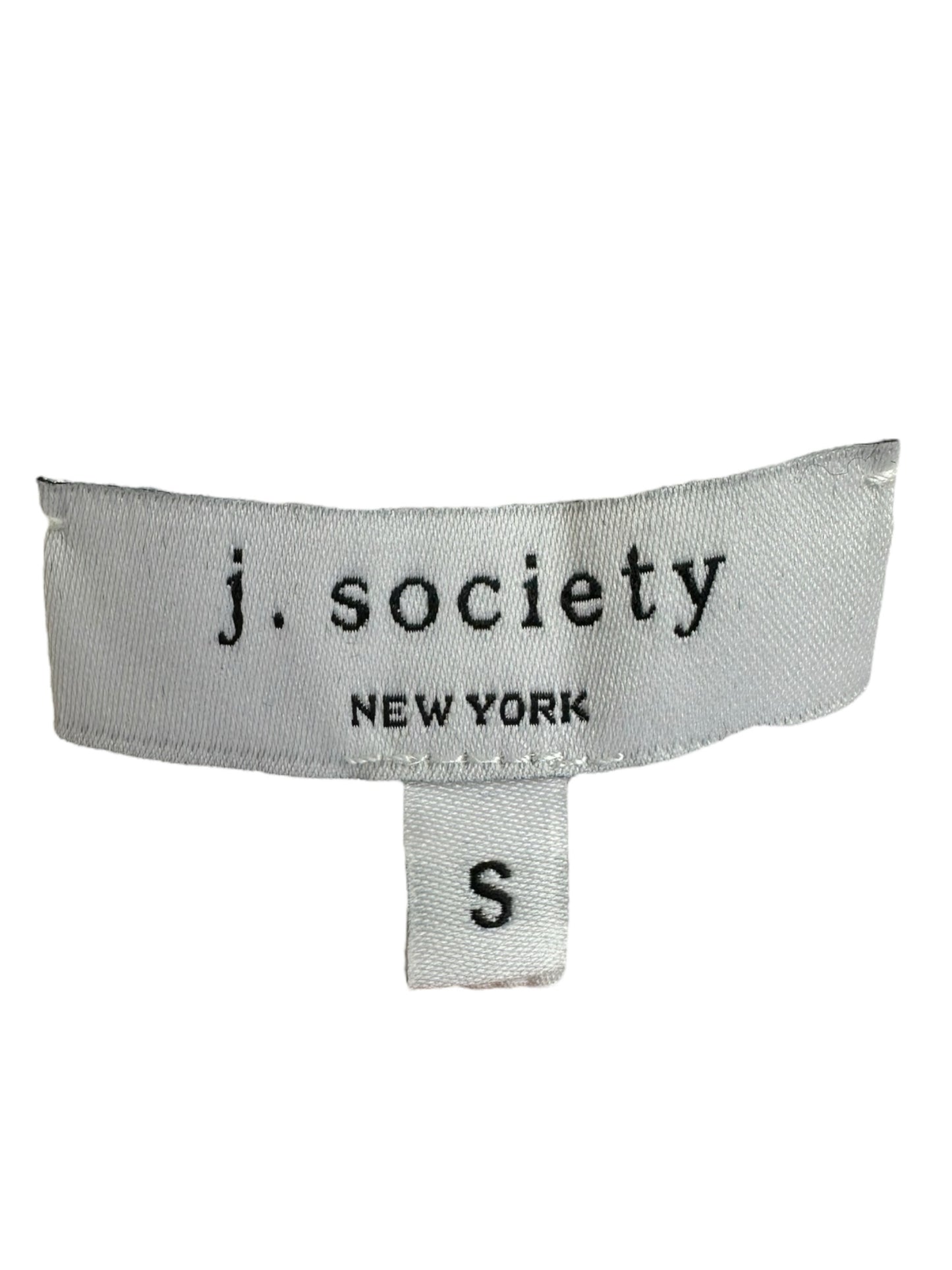 j. society Orange Cable Knit Sweater Size S