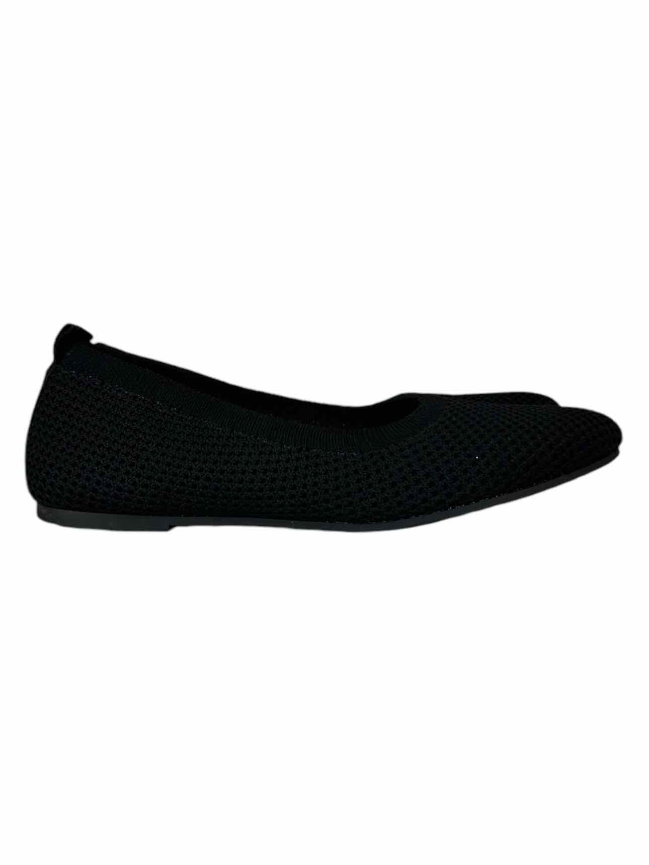 EILEEN FISHER Naomi Black Slip-on Flats Size 8