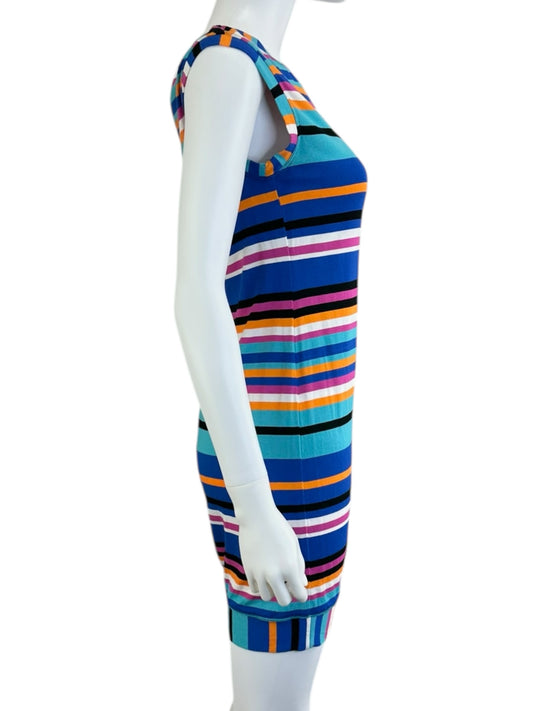 TRINA TURK Striped Casual Mini Dress Size S