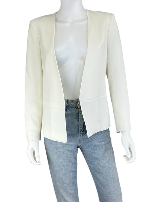 Club Monaco White Split Back Blazer Size S