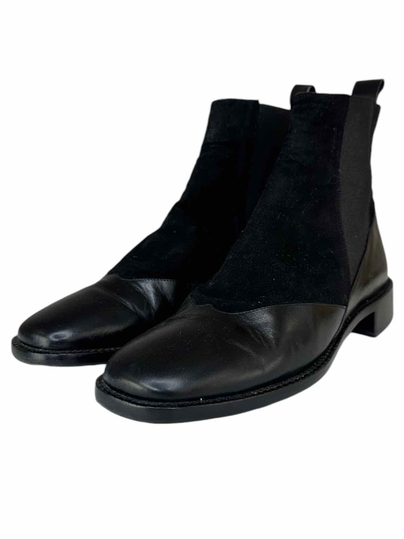 giorgio armani Black Ankle Boots Size 36.5
