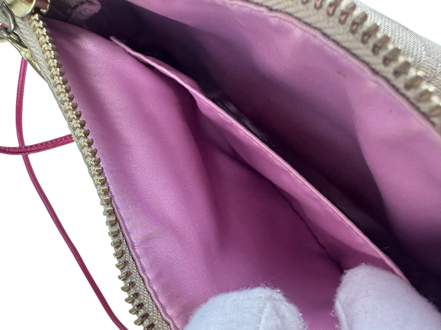 coach Tan Monogram Crossbody