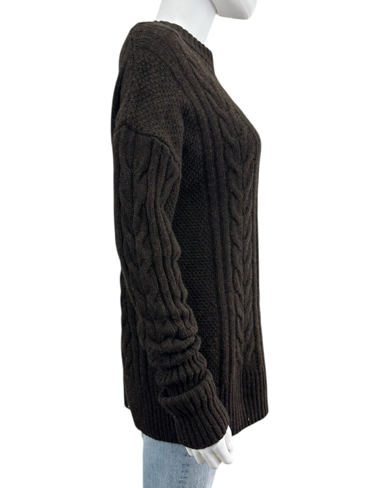 BANANA REPUBLIC Brown Sweater Size M