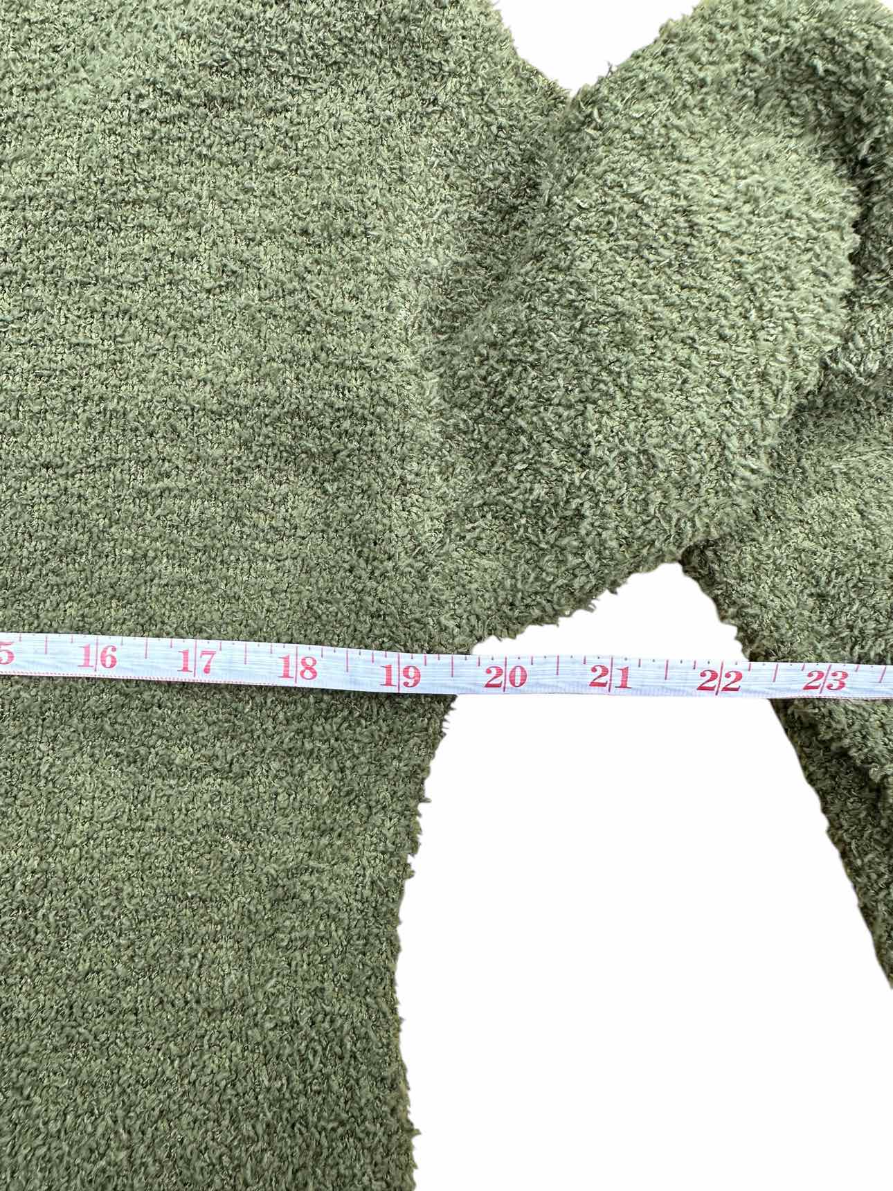 Sanctuary Olive Chenille Mock-neck Sweater Size M