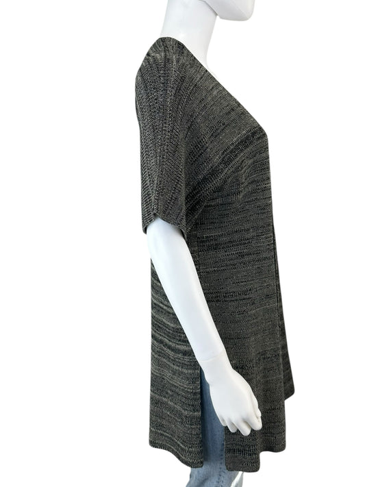 EILEEN FISHER Gray Kimono Cardigan Size XXS