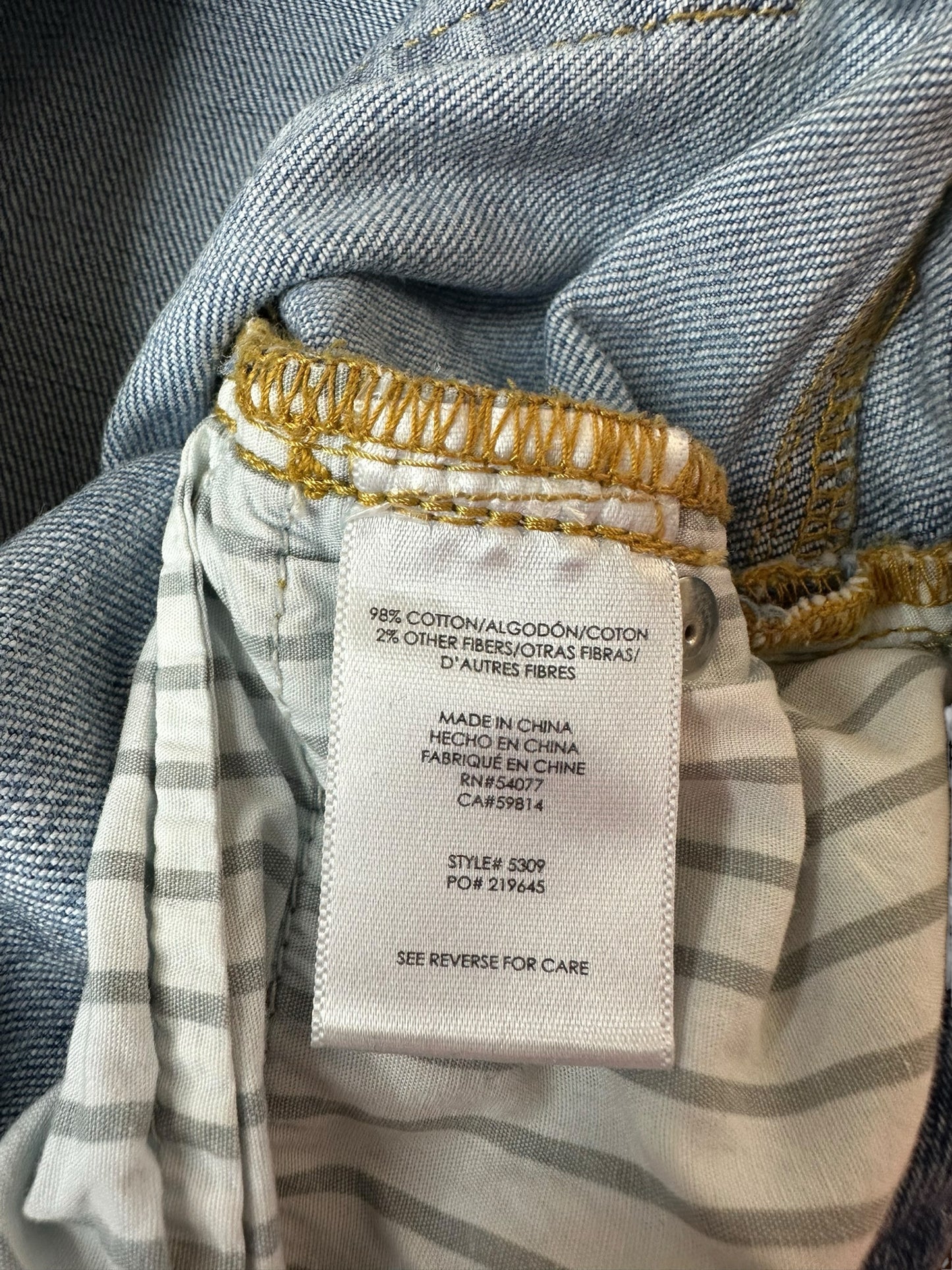 Cabi Light wash Jeans Size 4