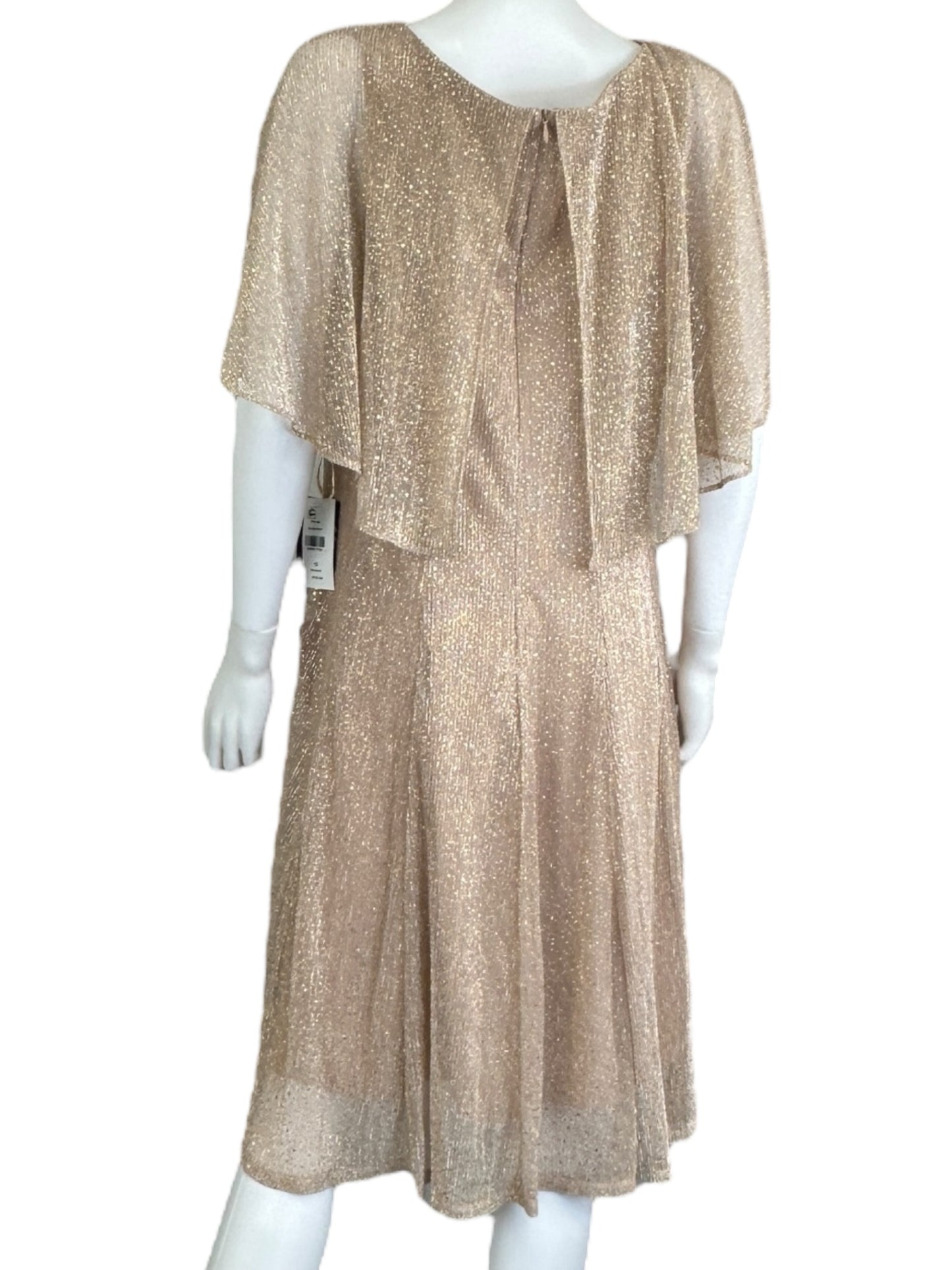 Gabby &Skye NWT Rose Gold Cocktail Dress Size 16